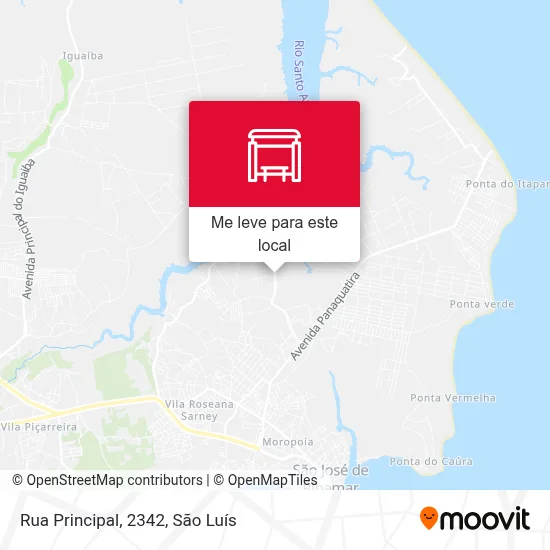 Rua Principal, 2342 mapa