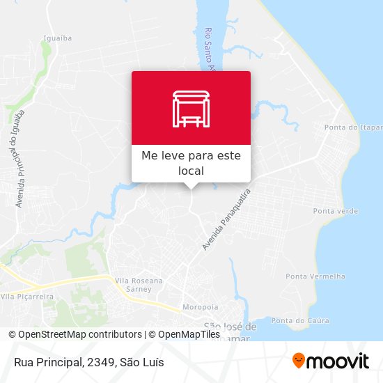 Rua Principal, 2349 mapa