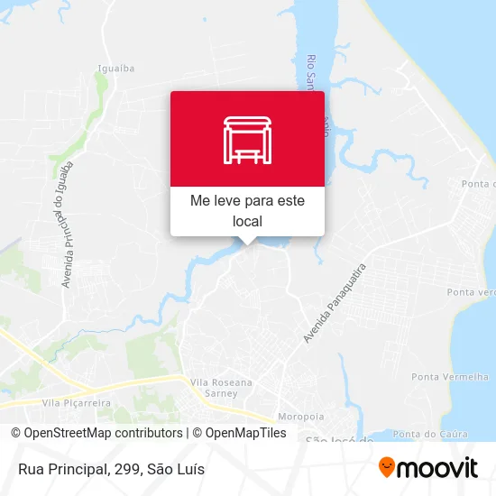 Rua Principal, 299 mapa