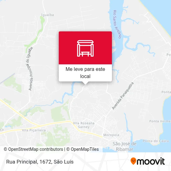 Rua Principal, 1672 mapa