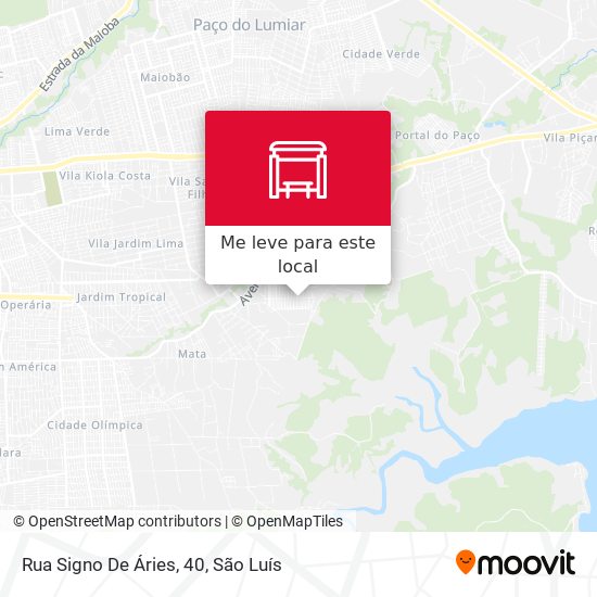 Rua Signo De Áries, 40 mapa