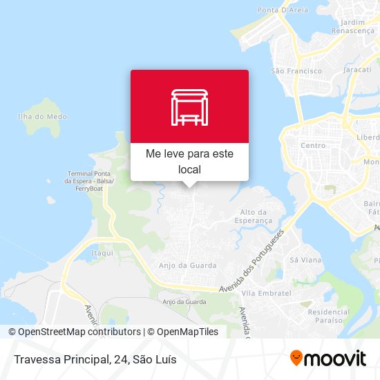 Travessa Principal, 24 mapa
