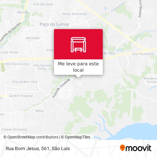 Rua Bom Jesus, 561 mapa