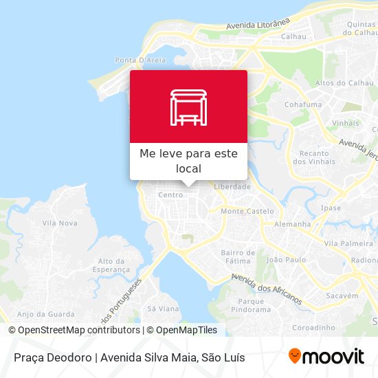 Praça Deodoro | Avenida Silva Maia mapa