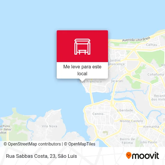 Rua Sabbas Costa, 23 mapa