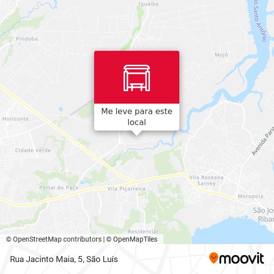 Rua Jacinto Maia, 5 mapa