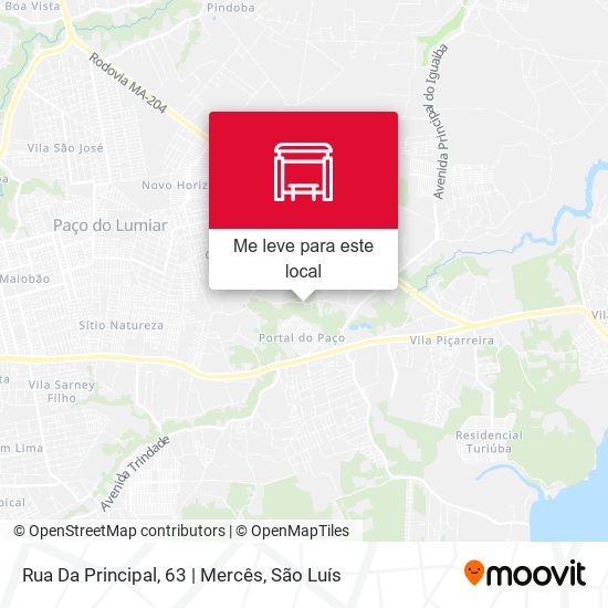 Rua Da Principal, 63 | Mercês mapa
