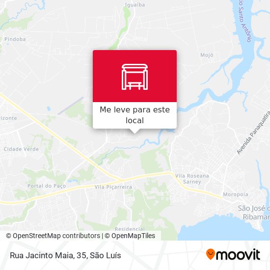 Rua Jacinto Maia, 35 mapa