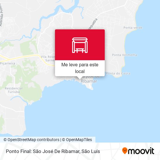 Ponto Final: São José De Ribamar mapa
