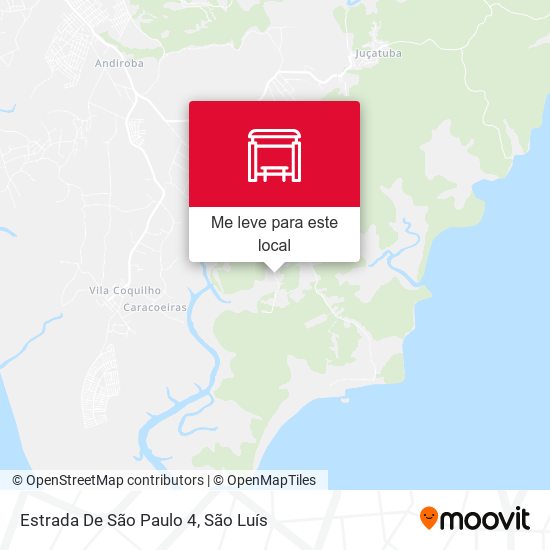 Estrada De São Paulo 4 mapa