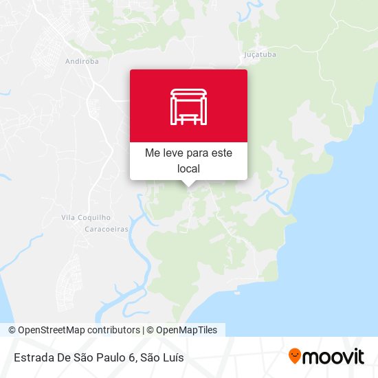 Estrada De São Paulo 6 mapa