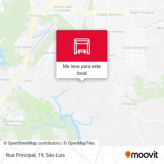 Rua Principal, 19 mapa