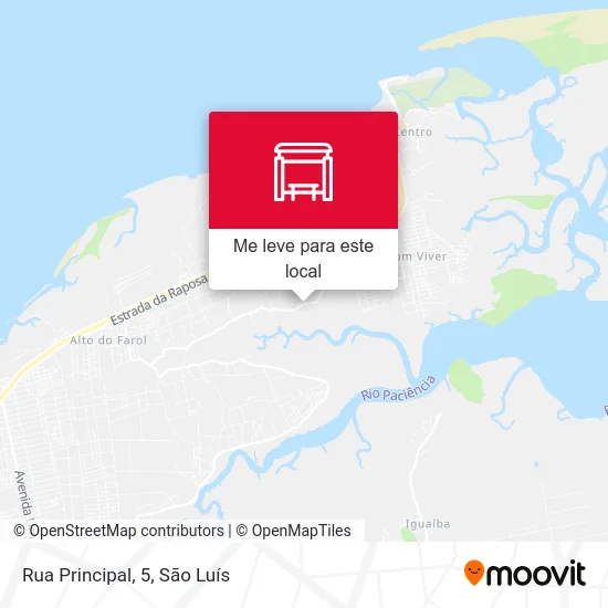 Rua Principal, 5 mapa
