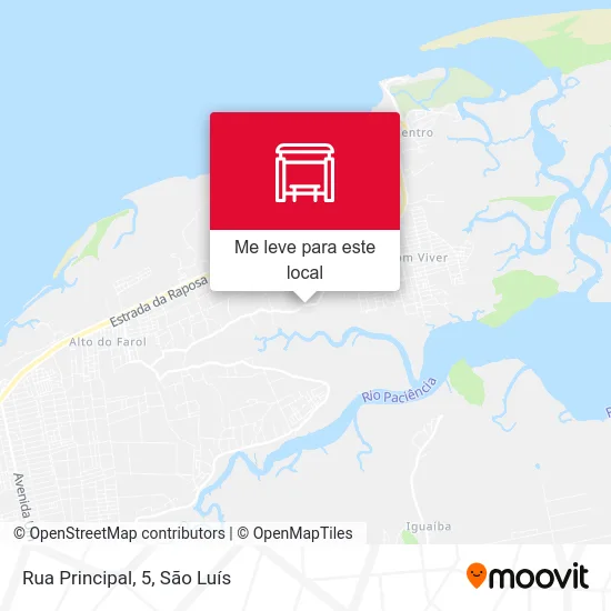 Rua Principal, 5 mapa