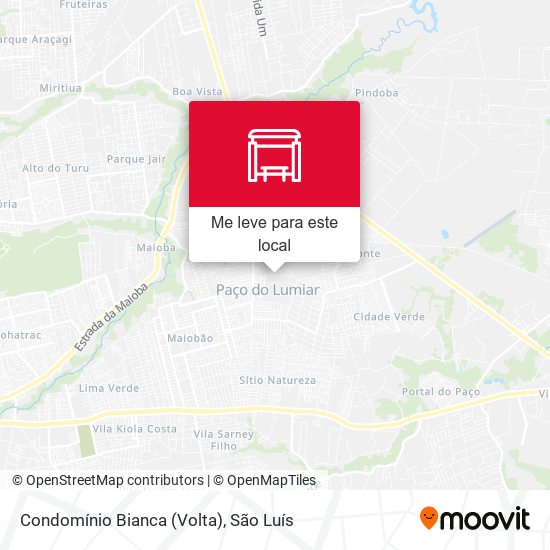 Condomínio Bianca (Volta) mapa