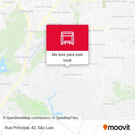 Rua Principal, 42 mapa