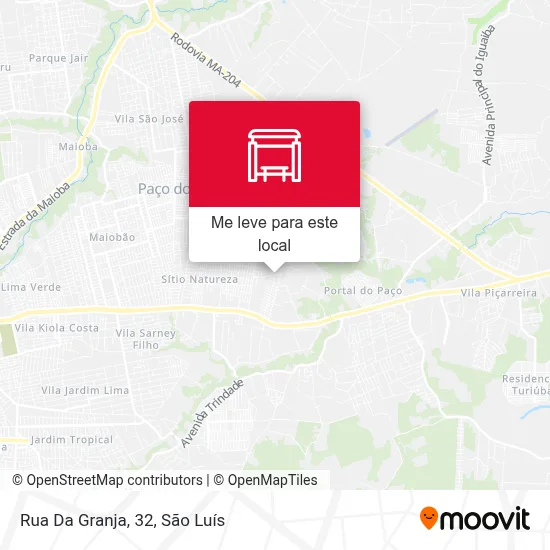 Rua Da Granja, 32 mapa