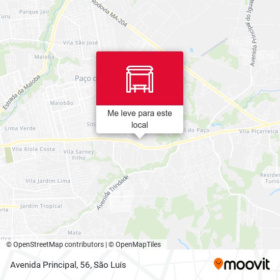 Avenida Principal, 56 mapa