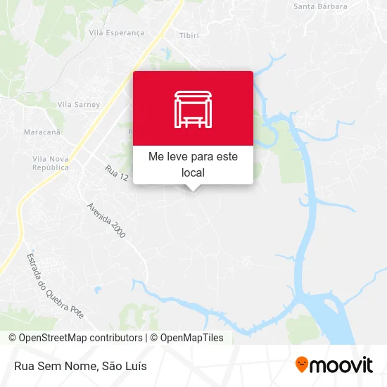 Rua Sem Nome mapa