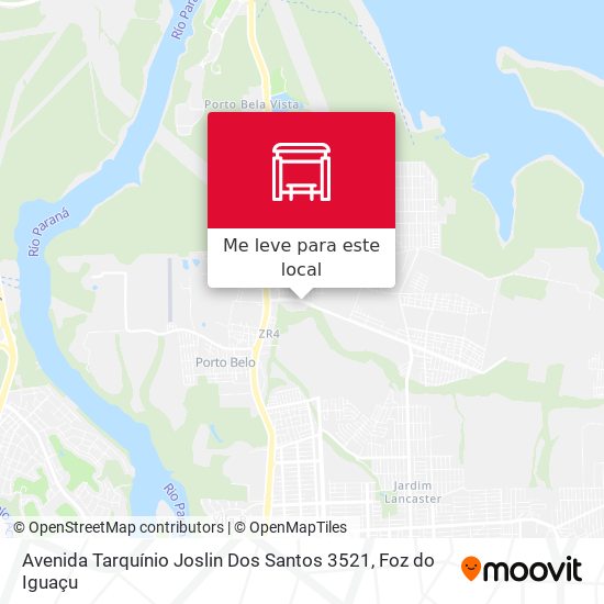 Avenida Tarquínio Joslin Dos Santos 3521 mapa