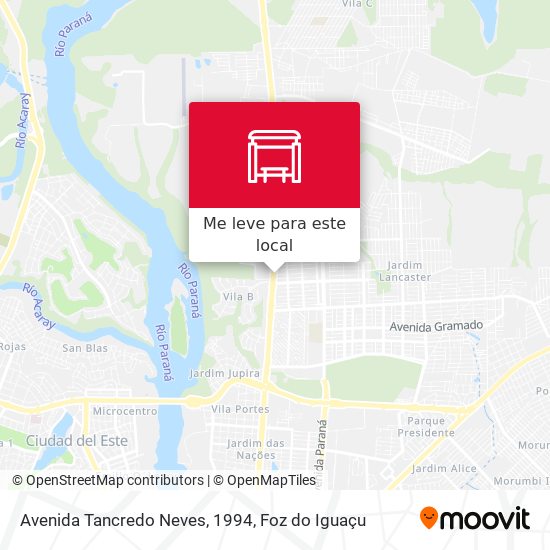 Avenida Tancredo Neves, 1994 mapa
