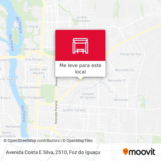 Avenida Costa E Silva, 2510 mapa