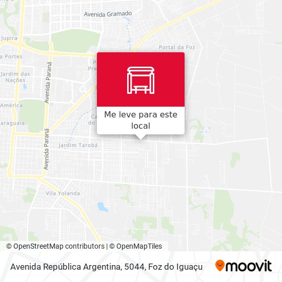 Avenida República Argentina, 5044 mapa