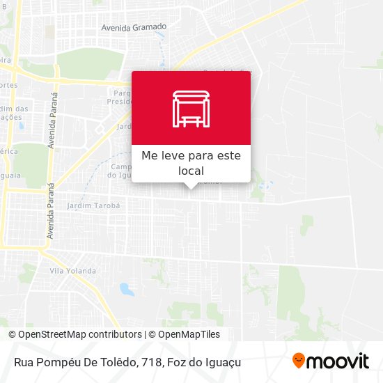 Rua Pompéu De Tolêdo, 718 mapa