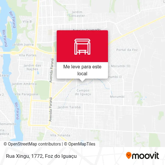 Rua Xingu, 1772 mapa