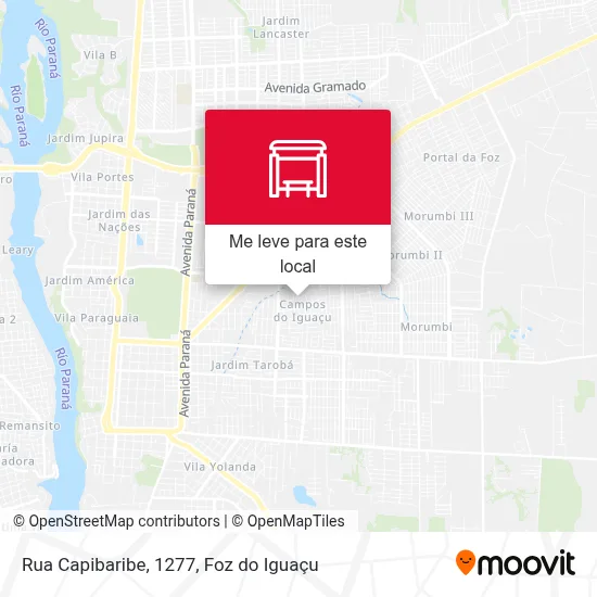 Rua Capibaribe, 1277 mapa