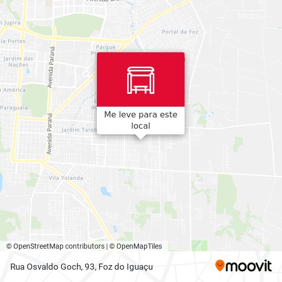 Rua Osvaldo Goch, 93 mapa