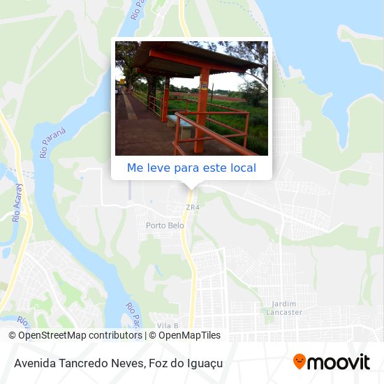 Avenida Tancredo Neves mapa