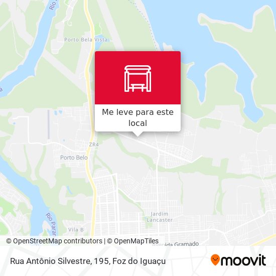 Rua Antônio Silvestre, 195 mapa