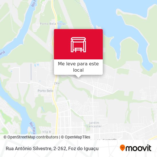 Rua Antônio Silvestre, 2-262 mapa