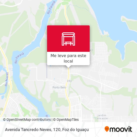 Avenida Tancredo Neves, 120 mapa
