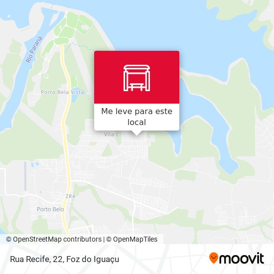 Rua Recife, 22 mapa