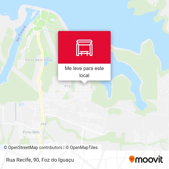 Rua Recife, 90 mapa