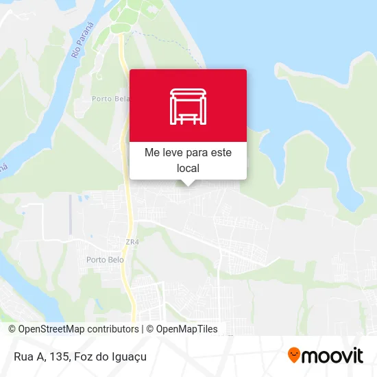 Rua A, 135 mapa