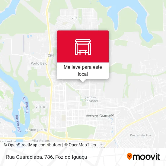 Rua Guaraciaba, 786 mapa