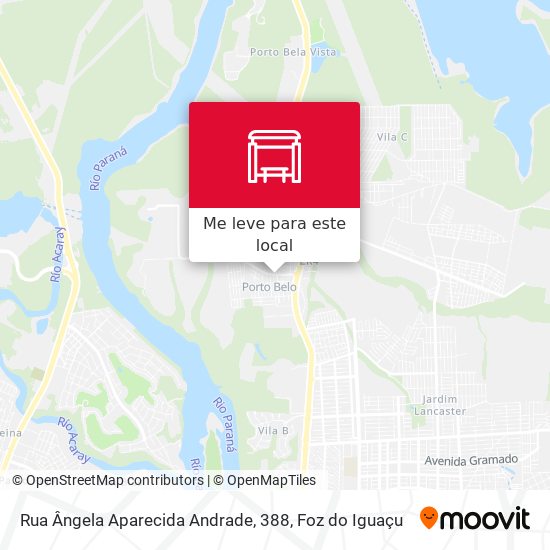Rua Ângela Aparecida Andrade, 388 mapa