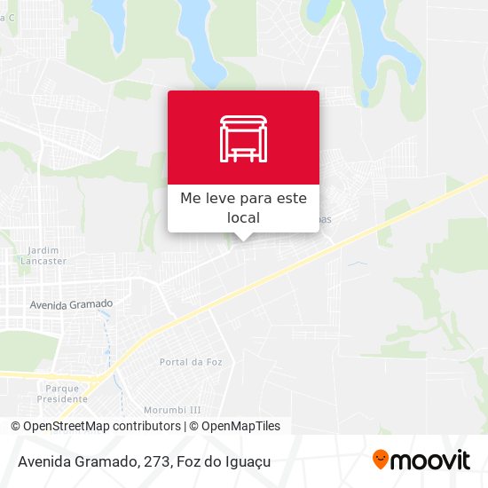 Avenida Gramado, 273 mapa