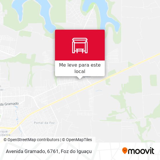 Avenida Gramado, 6761 mapa