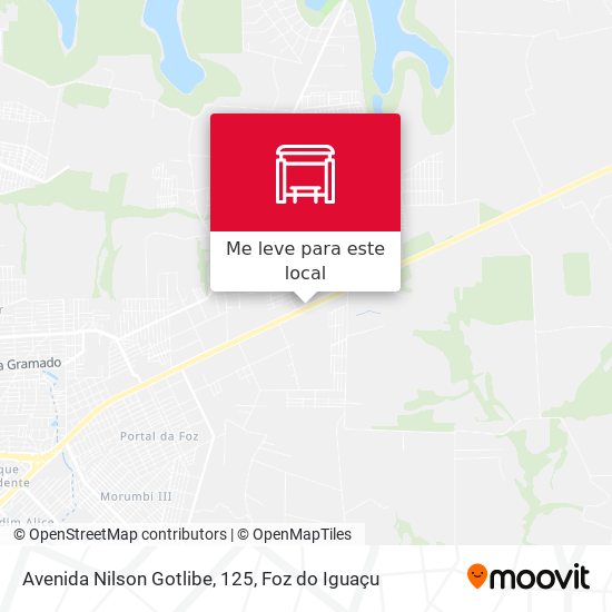 Avenida Nilson Gotlibe, 125 mapa