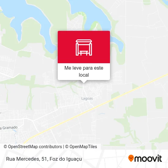 Rua Mercedes, 51 mapa