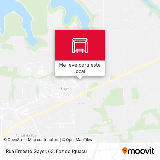Rua Ernesto Gayer, 63 mapa