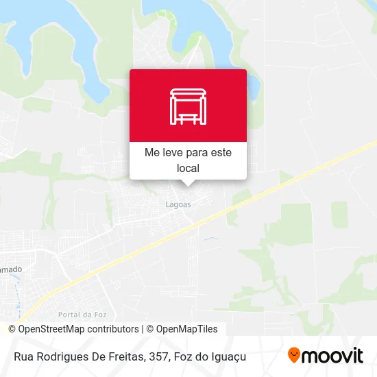 Rua Rodrigues De Freitas, 357 mapa