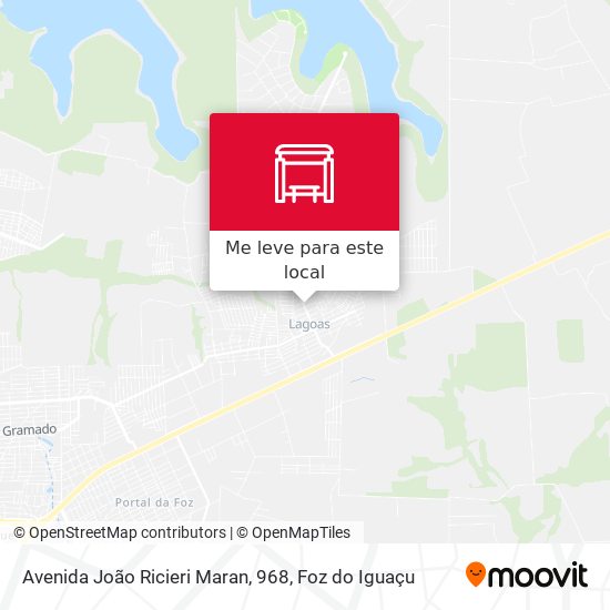 Avenida João Ricieri Maran, 968 mapa