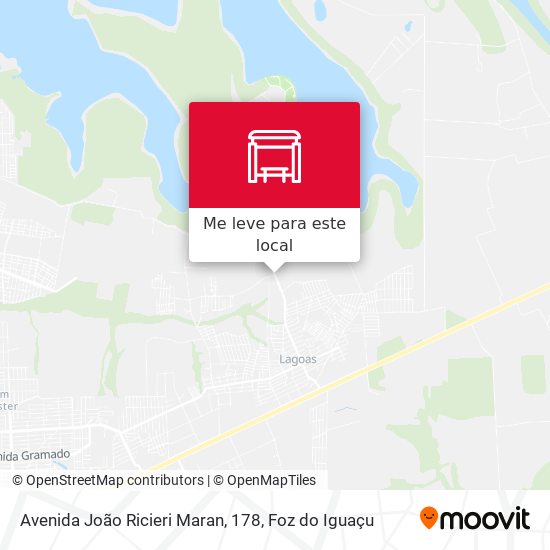 Avenida João Ricieri Maran, 178 mapa