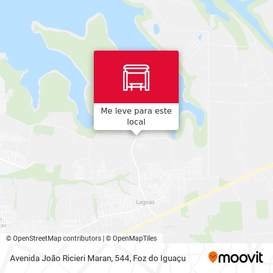 Avenida João Ricieri Maran, 544 mapa