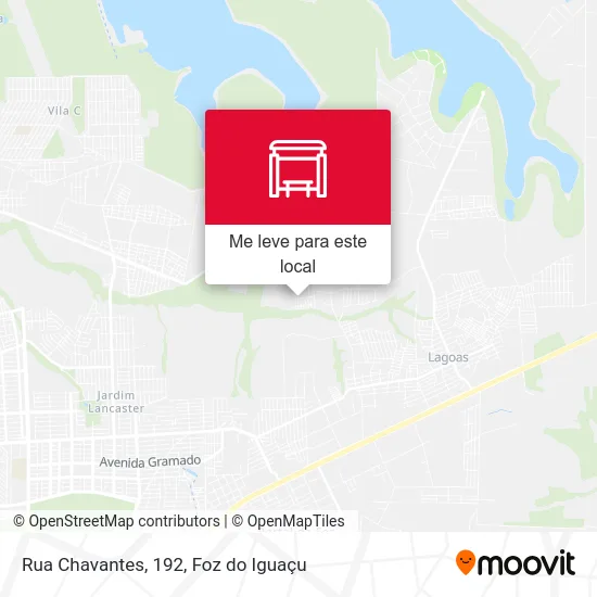 Rua Chavantes, 192 mapa